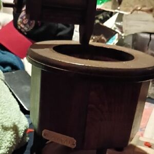 Dark Wood Vintage Maytag Ringer Washer